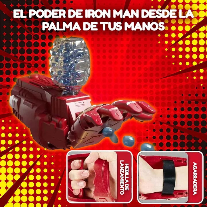 IronShot™ -Guante Iron-Man lanza hidrogel